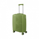 Mažas plastikinis lagaminas Travelite Pacific M Žalias (Olive)