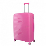 Didelis plastikinis lagaminas Travelite Pacific D Rožinis (Pink)