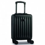 Mažas plastikinis lagaminas WorldPack Ryanair Free 10521 Juodas