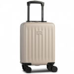 Mažas plastikinis lagaminas WorldPack Ryanair Free 10521 &Scaron;viesiai Rudas (Beige)