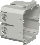 Single accessory mounting box, 71x65, Stone grey, 2390/8T 6270743 | 4012196618989