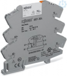 Socket with miniature switch. relay grey 857-304 | 4045454911409