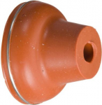 Booted head for pushbutton XAC-B, white, 16mm, -40..+70 &deg;C. range of product: Harmony XAC - component name: XACB - marking: unmarked - operator additional information: booted - operating travel: 16 mm - cap/operator or lens colour: white - product co ...