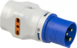 Adapter Multi 2xP17/11 1xP30GS16/3Export, 3x16A (2P+PE) 6h IP20, blue/grey 9433170 | 9003399692109