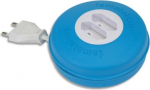 Cable reel 2 sockets 10A 3m blue FM2956B