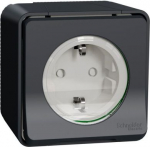 Single socket IP55 anthracite Mureva MUR36731 | 3606480789656