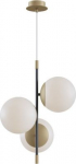 Chandelier Nostalgia 3 X E14 (40W) Matt Gold MOD048PL-03G | 4251110087764