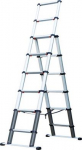 Aluminium telescoping stepladder 2,3m 392804 | 4011923613518
