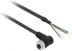This connection cable has a PUR cable (10 meter cable). This pre-wired pigtail cable with one connector helps you to reduce your stock of spare process parts. It can can fit most installations thanks to its 10m length. XZCP1241L10 | 3389110763225