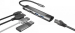 Natec | Multi-Port Adapter | Fowler Go | USB Type-C NMP-1985 | 5901969437249