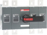 OT800E22P Switch disconnector with black IP65 handle, 4P 800A 1SCA022753R5250 | 6417019245126
