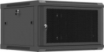 Lanberg Wall mounted installation cabinet 19" 6U 600X600 | WF01-6606-23B | Black WF01-6606-23B | 5901969447453