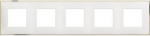 Cover plate - 2+2+2+2+2 horizontal/vertical installation modules BT-R4802M5WD | 8005543636695