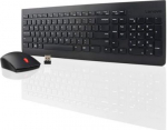 Lenovo | Wireless Combo Keyboard & Mouse | 510 | Keyboard and Mouse Combo | 2.4 GHz Wireless via Nano USB | Batteries included | English | Black GX30N81776 | 191545242762