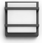 Outdoor wall lantern Petronia 1x12W 1200lm IP44 Anthracite 915005554801 | 8718696165966