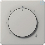 Centre plate with knob room thermostat CD1749BFLG | 4011377195257