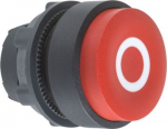 Projecting push button head 40mm, Harmony XB5, plastic, red, 22mm, spring return, marked O ZB5AL432 | 3389110906462