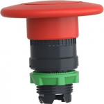 Emergency stop head, Harmony XB5, switching off, plastic, red mushroom 60mm, 22mm, trigger latching ZB5AX84 | 3389119048088
