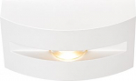Outdoor wall light OUT-BEAM FRAME CW, 3,5W, 3000K, IP55, white 1003519 | 4024163236744