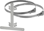 Mounting kit for pipe and pole mounting of small-type distribution boards. Suitable for pipe/pole-diameters of 60 - 150 mm. 61001154 | 4012591133049
