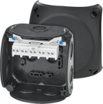 Junction box DK 0404 B with 5 pole terminals 4 mm2, black IP66 62000298 | 4012591134411
