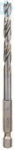 Puidupuur 1/4 D 6 mm, 105.5 mm 2608595522 | 3165140395472