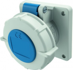 Panel mounted recept., 16A3p6h230V, IP67 1708 | 4015394210191