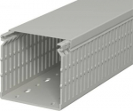 Wiring trunking, type LK4/N 80080, 80x80x2000mm, Stone grey 6178231 | 4012196006175
