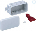 Junction box MINI 25 89x43x37 mm with lid 31090801 | 4013902020041