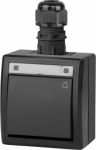 Pushbutton with bell symbol IP65, anthracite 5005-67 | 5904161514947