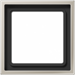 Metal 1-gang frame, stainless steel, LS990 ES2981 | 4011377749009