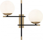 Wall lamp Nostalgia 2 X E14 (40W) Matt Gold MOD048WL-02G | 4251110077758