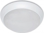 Bulkhead SATURN 1x75W E27 IP54 white frosted glass 124143 | 5905963124143