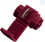 Rapid connector 0.5-1mm, red, 100 pieces 260336 | 4011923089030