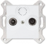 Antenna socket outlet, TV-R, loop-through type with 7 dB tap loss 2CHH083607A6003 | 8592624112433