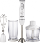 Gorenje | Blender | HBC564QW | Hand Blender | 560 W | Number of speeds Variable | Chopper | White HBC564QW | 3838782393075