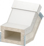 Vertikāls pagrieziens uz aug&scaron;u priek&scaron; BSKH09-K1021 105x210, pelēks 7215656 | 4012197301187