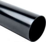 Rigid wiring pipes, UV stable, halogen free PPO, diameter 40 mm, 33521, mechanical resistance 750N/5cm, black, length 3 m. 4040HF_FA | 8595057688292