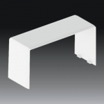 Connecting cover 8222, PK 130x65 D, white - parapet channels accessories 8222_HB | 8595568924728