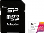 Memory card Silicon power MicroSD 32GB UHS-I, Class 10 SP032GBSTHBV1V20SP | 4713436128601