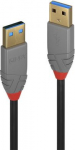 CABLE USB3.2 TYPE A 5M/ANTHRA 36754 LINDY 36754 | 4002888367547