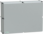 PLS box, polyester rear, opaque PC cover IP66 54x72x23cm NSYPLSC5472AG | 3606480777226