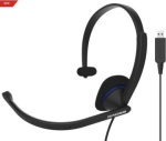 Koss Headphones CS195 USB Wired, On-Ear, Microphone, USB Type-A, Black 194267 | 021299194263