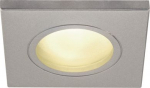 Downlight Luminaire DOLIX OUT QPAR51 GU10, 50W, IP65, square, grey 1001171 | 4024163194884