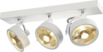 KALU 3 QPAR ceiling light, matt white, 3x ES111, max. 3x 75W 147321 | 4024163142458