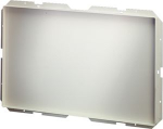 Cover for ENYSTAR empty enclosure size 4. Suitable as protection cover or for the installation of devices. 68000055 | 4012591104650