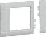 Frontplate modular, CP 55, Lid 80, hfr, lightgrey GR0800A7035 | 4012740982108