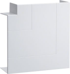 Flat angle for wall trunking BRP/BRAP/BRHP 65x170mm halogen free in pure white BRP651705H9010 | 4012740222082