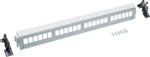 Patch-Panel,universal,24-fach, for keystone, ex module, for DIN Rail or screwed FZ24MK | 3250615002174