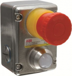 EstrongZ E-Stop 2NC/2NO, M20, SS, LED 2TLA050220R0222 | 7350024467505